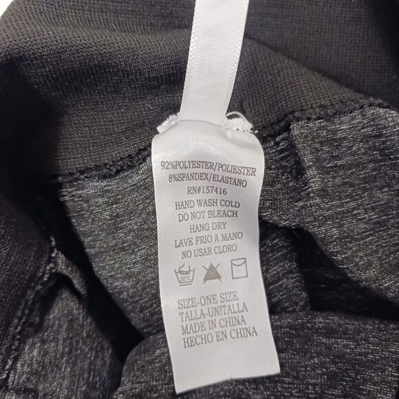 New Mix Leggings Activewear Size M GRAY Modern Yoga Gym Sporty Stretch Yoga - Picture 15 of 16